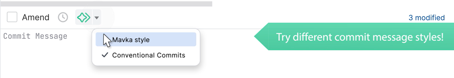 Conventional Commits Commit Message