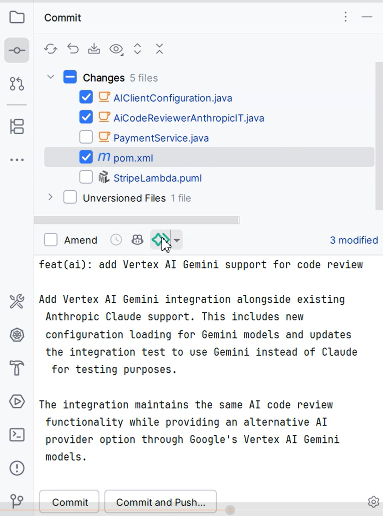 Conventional Commits Commit Message