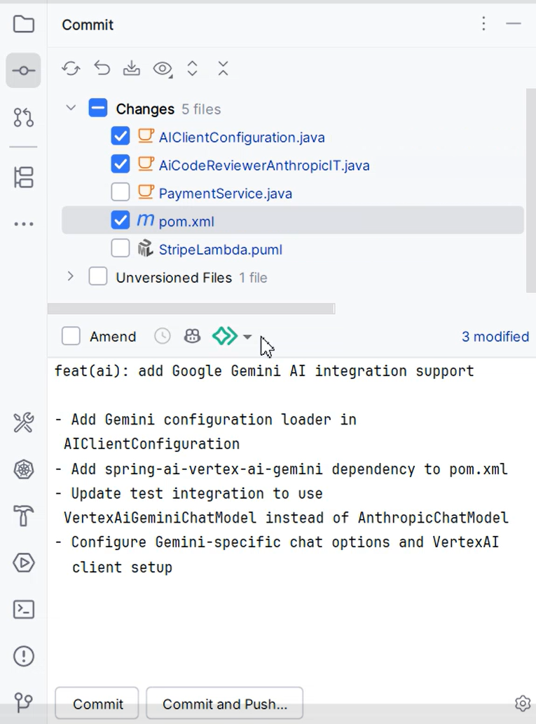 Mavka Style Commit Message